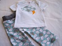 Grumpus Nimbus Outfit with Appliqued Tee