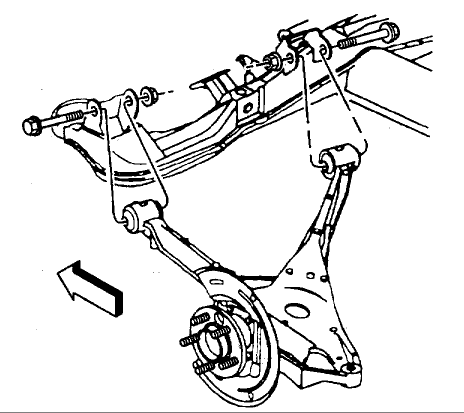 2000 Lesabre Rear upper control arm