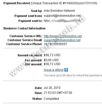 VIPCLIX Payment Proof