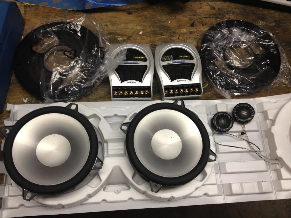 infinity 5.25 component speakers