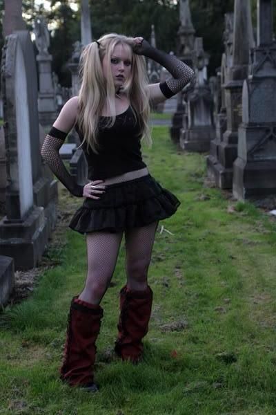 beautiful goth girls photo: Goth girl slumming claire.jpg