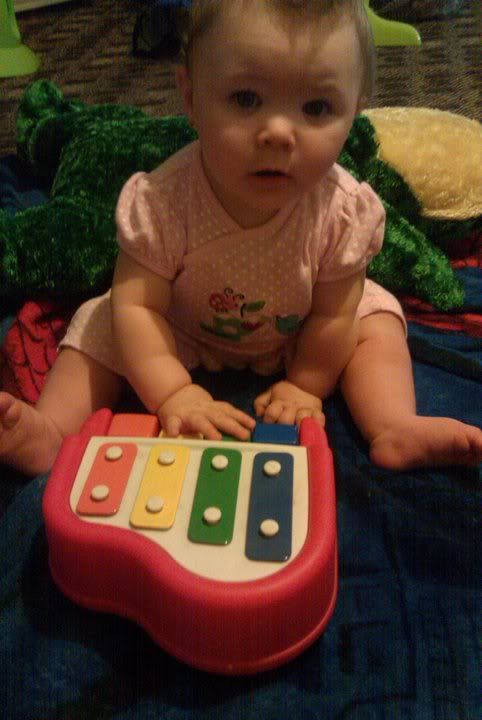 Playing Nanny's favorite songs