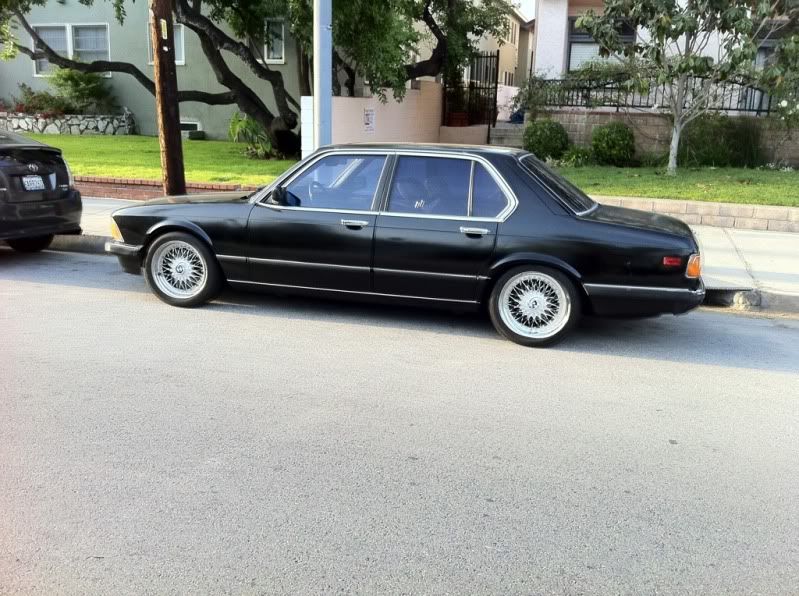 Bmw e23 wheel offset #3