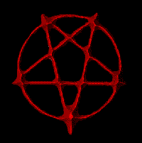 red-pentagram