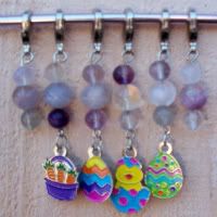 Easter Stitch Markers (Set of 6)