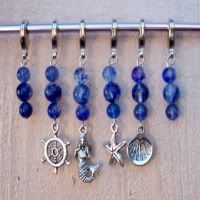 Nautical Stitch Markers <br>(Set of 6)