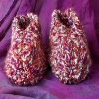 "Confetti"<br>Soft & Squishy<br>Knitted Slippers