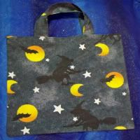 Flying Witches Trick or Treat Bag