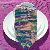 "Salmon Royale" Knitted Dishcloths Set of 2<br>HC$ DAY BIN