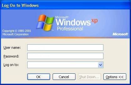 Windows Xp Screen