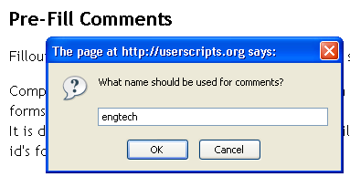 firefox greasemonkey install guide prompt for settings