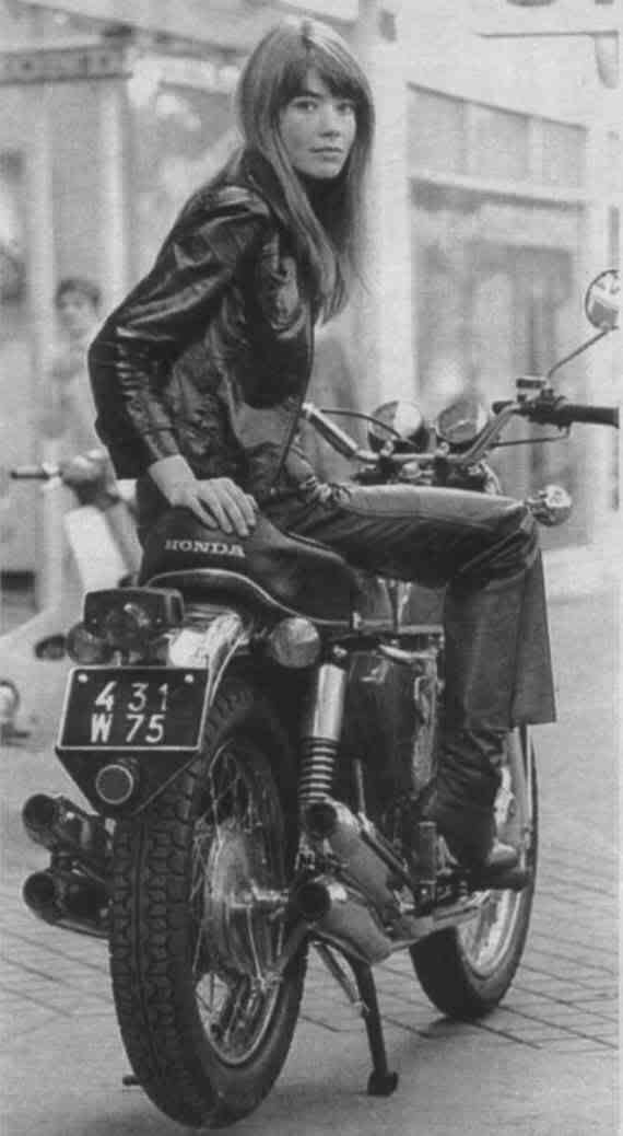 francoise hardy bike Pictures, Images and Photos
