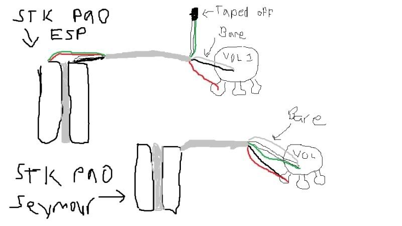 stacked p90 wiring Single Coil Pickup Wiring Diagram 