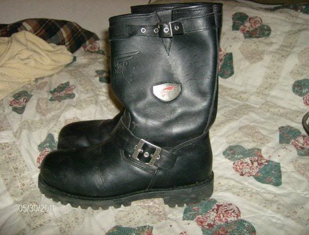 red wing motorcycle boots 988