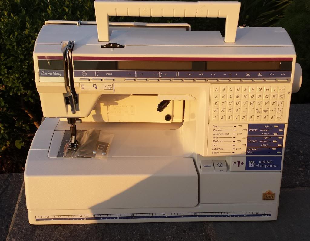 Husqvarna Viking 1+ 1250 Orchidea Embroidery Sewing Machine NEW RARE