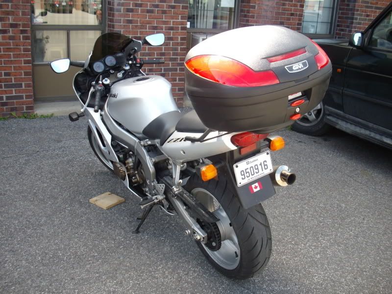 FS Rear Top Case rack for ZZR/ZX6R Sport Bikes