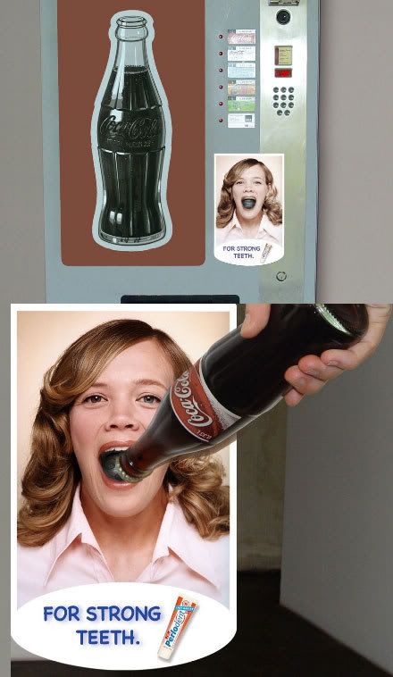 Coke Teeth Ad