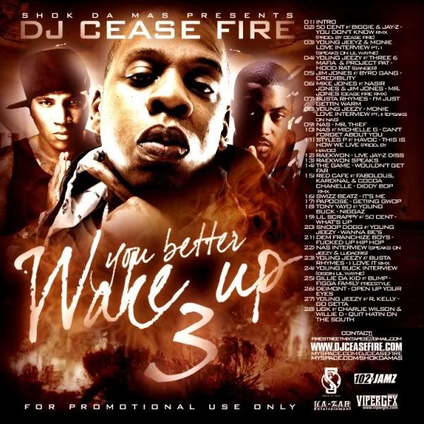 VA   DJ Cease Fire   You Betta Wake Up Vol  3 (2007) preview 0