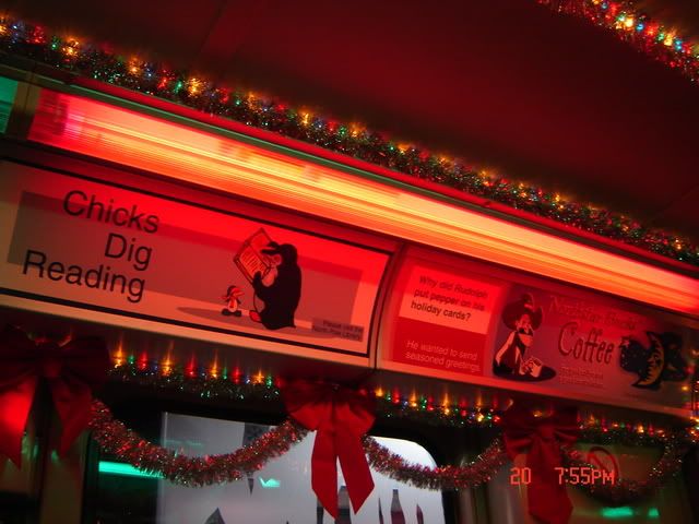 A fictitious PSA on the Holiday Train