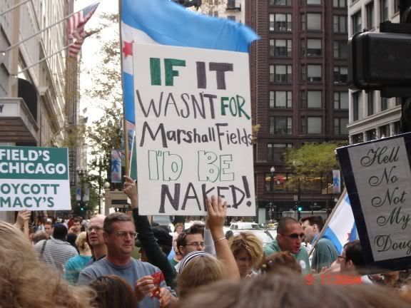 No, the protest didn't turn nude, don't worry!