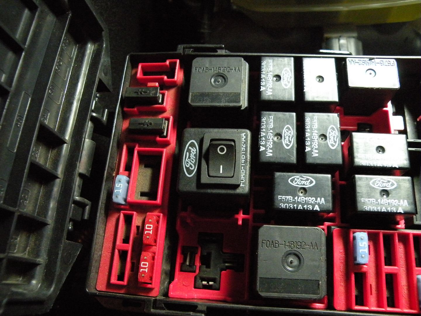 Over kill fuel pump switch for pumping out your tank. Lightning Rodder