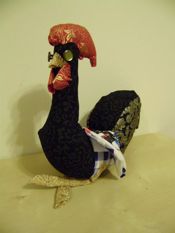 Rooster - on blog