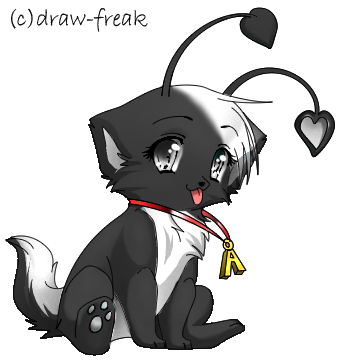 drawfreak's default aisha adoptables