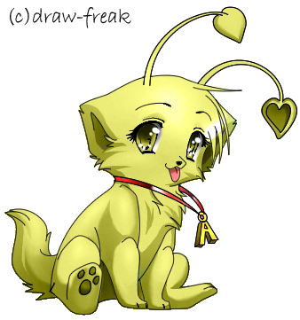 drawfreak's default aisha adoptables