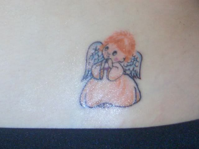 Baby Angel Tattoos. Also on Zimbio:
