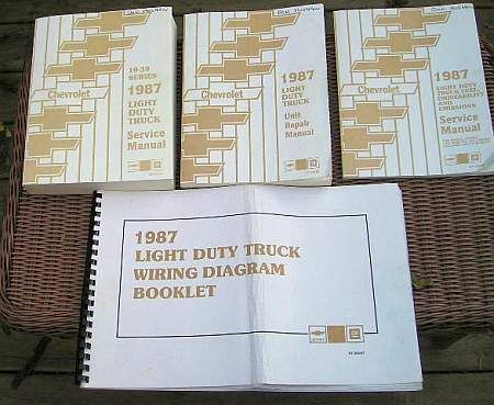 1986 Light Duty Truck Unit Repair Manual (Chevrolet) (Chevrolet Manuals, ST-333-86) Chevrolet