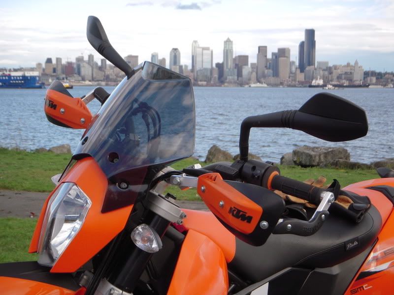 ktm 690 windshield