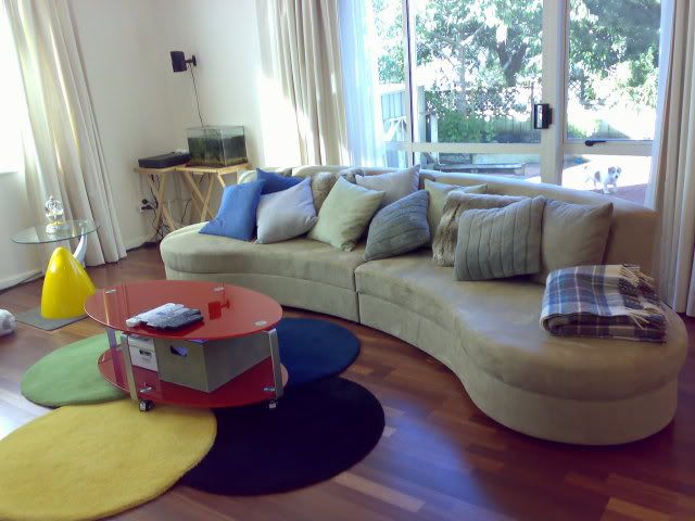 Freedom Furniture Sofa Jelly Bean Mod 2x2 Suede Linen Colour