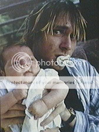 Kurt Cobain & Frances Bean Pictures, Images and Photos