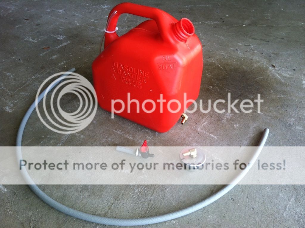 Temporary fuel cell plus 2 gallons