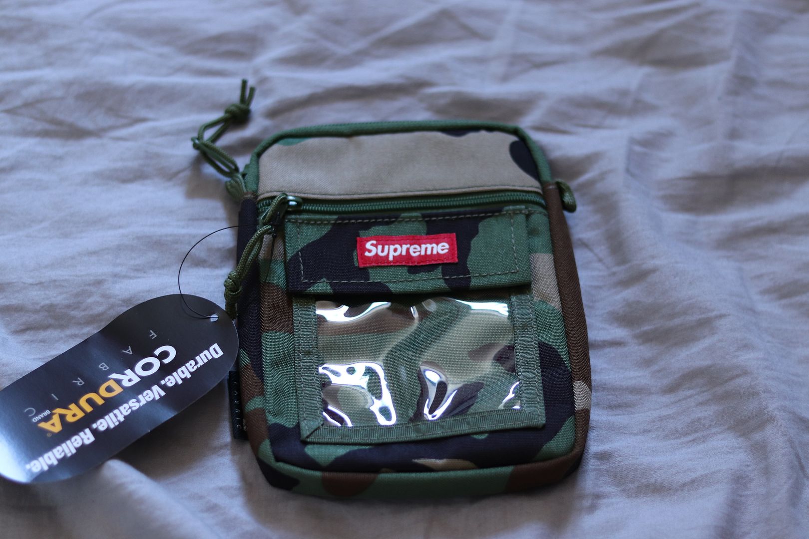 supreme utility pouch camo