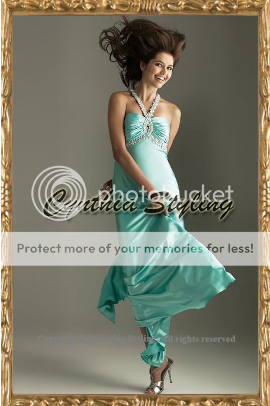 Hellcyan Abendkleid Ballkleid Cocktailkleid Partzkleid Gr.34 48 n