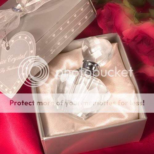 96 Crystal Perfume Bottle Wedding Favors